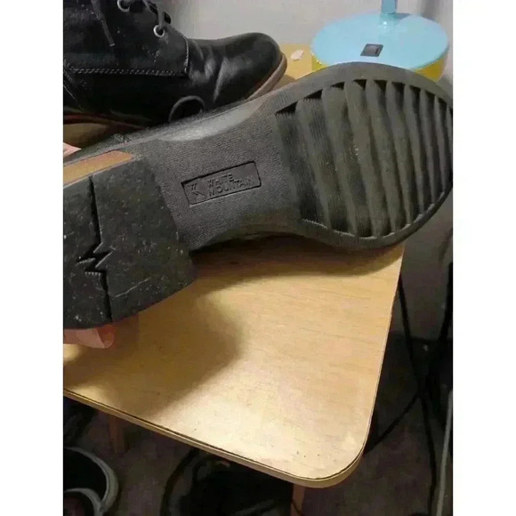 White Mountain (10M) Womens Ankle Black Tumbled Delroy‎ Booties - Picture 6 of 12